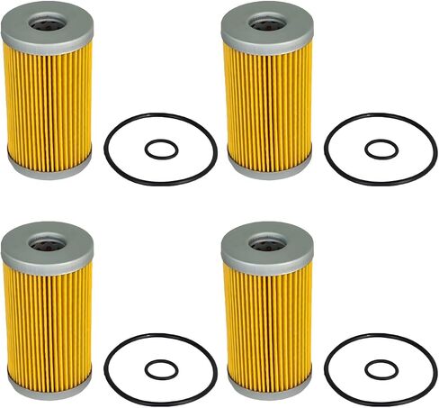 4X Fuel Filter 15521-43160 1A001-43160 for Kubota L2250 L275 L3010 L3130 L3300 L3350 L3410 L3600 L3940 L4150 L4200 L4300 L4600 L5030 L5040GST L5240 L5740 M4700 M4800 M5400DT MX4700 MX5000 MX5100 in Saudi Arabia