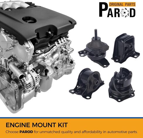 PAROD 4 قطعة محرك جبل صالح ل 1998-2002 هوندا أكورد 2.3L L4 استبدال # A6572 A6564 A6583 A6570 in Saudi Arabia