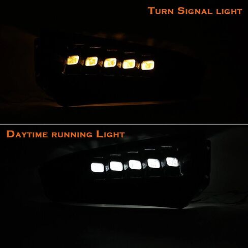 مجموعة المصد الأمامي مع مصابيح DRL LED لموديلات بيك اب Ford F150 2018 2019 2020 F-150 (باستثناء Raptor)، استبدال مصد الشاحنة على طراز Raptor من الفولاذ الأسود in Kuwait