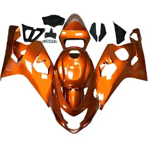 Injection Molded Fairings Body Kit For Suzuki GSXR600 GSXR750 2004 2005 GSXR 600 GSXR 750 04 05 K4 Bodywork ABS Plastic Fairing Kit Motorcycle Bodyframe(Black White) in Saudi Arabia