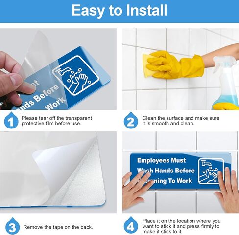 3Pack Do not Flush Sign, Acrylic Toilet Bathroom Rules Sign Self-adhesive, 6" x 3.2" Do not Flush Feminine Products Sign,Please Do Not Flush Anything Except Toilet Paper Sign for Home and Business in Kuwait