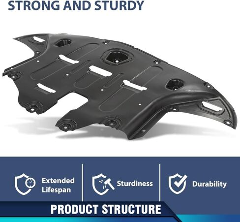 PIT66 Front Engine Splash Shield Compatible with Hyundai Tucson 2016-2021 29110D3600-PFM, HY1228190 in Kuwait