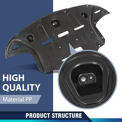 PIT66 Front Engine Splash Shield Compatible with Hyundai Tucson 2016-2021 29110D3600-PFM, HY1228190 in Kuwait