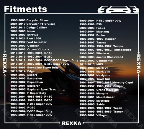 50 قطعة من Rexka دبوس تثبيت لوحة التشذيب متوافق مع Ford N807721-S Chrysler 6504043 Explorer... in Saudi Arabia