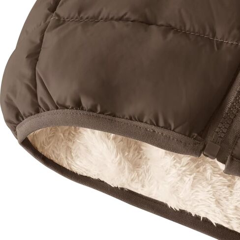 Baby Boys Girls Thicken Winter Coat Toddler Fleece Warm Cute Hooded Jacket Clothes in Saudi Arabia