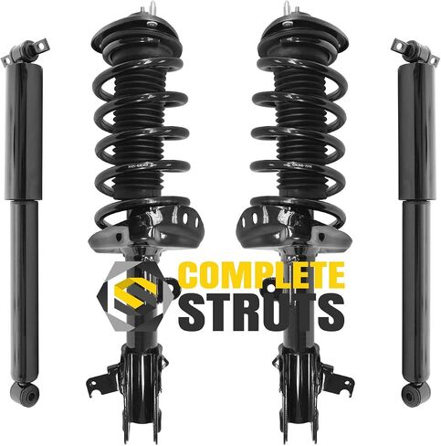 COMPLETESTRUTS - Front Complete Strut Assemblies with Coil Springs and Rear Shock Absorbers Replacement for 2005-2007 Honda Odyssey (Set of 4) in Saudi Arabia