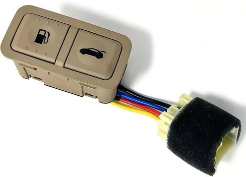 البيج 93700-3S000YDA، مفتاح خزان وقود السيارة الخلفي غطاء صندوق السيارة زر التبديل لشركة هيونداي سوناتا 2011-2015، 937003S000 93700-3S000 in Saudi Arabia
