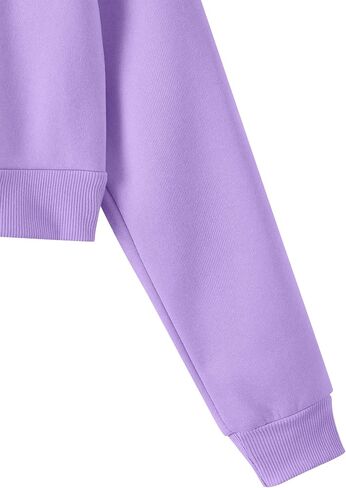 Remidoo Women's Zip Up Cropped Hoodie Crop Top Sweatshirt Drawstring Long Sleeve Jacket in Kuwait