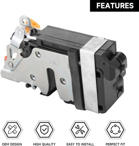 Front Left Driver Side Door Lock Actuator - Compatible for GMC Envoy 2002-2009 for Buick Rainier 2004-2007 for Chevrolet Trailblazer 2002-2009 - Replace Part 15110507 in Saudi Arabia