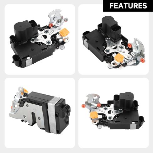 Front Left Driver Side Door Lock Actuator - Compatible for GMC Envoy 2002-2009 for Buick Rainier 2004-2007 for Chevrolet Trailblazer 2002-2009 - Replace Part 15110507 in Saudi Arabia