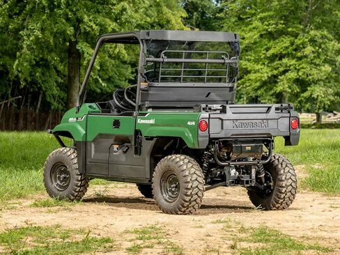 الزجاج الأمامي الخلفي SuperATV شديد التحمل متوافق مع Kawasaki Mule PRO-MX: 2019+ | بولي كربونات سميك بسمك 1/4 بوصة - أقوى 250 مرة من الزجاج | يحمي من الحطام والأشعة فوق البنفسجية in Saudi Arabia