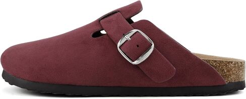 Soda Regis ~ Women Round Toe Buckle Strap Slip-On Flatform Clog in Kuwait