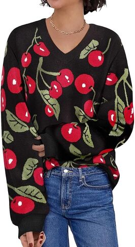 TIYOMI Plus Size Sweater Tops for Women Pearls Lantern Sleeve Sweater XL-5XL in Saudi Arabia