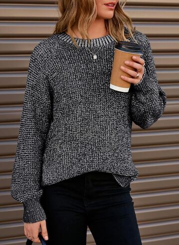Dokotoo Womens Oversized Sweaters 2025 Long Sleeve Waffle Knit Casual Chunky Pullover Sweater Fall Outfits Clothes in Saudi Arabia