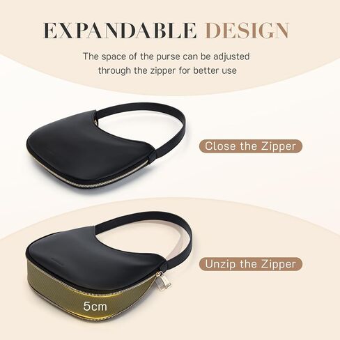 Missnine Hobo Bag Purses and Handbags for Women Top Handle Handbags with Pocket Zipper in Saudi Arabia