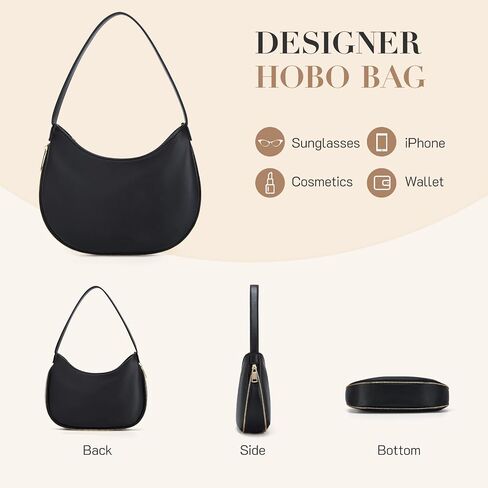 Missnine Hobo Bag Purses and Handbags for Women Top Handle Handbags with Pocket Zipper in Saudi Arabia