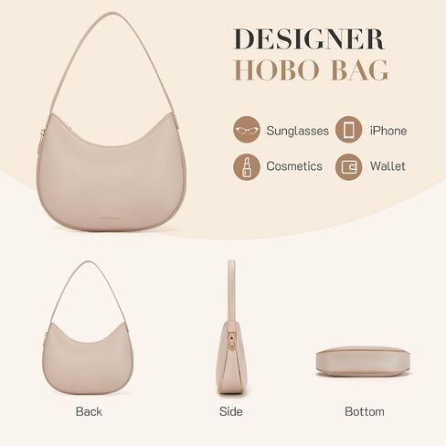 Missnine Hobo Bag Purses and Handbags for Women Top Handle Handbags with Pocket Zipper in Saudi Arabia
