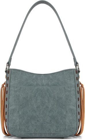 Montana West Western Embroidered Shoulder Bag for Women Vintage Floral Hobo HandBag in Saudi Arabia