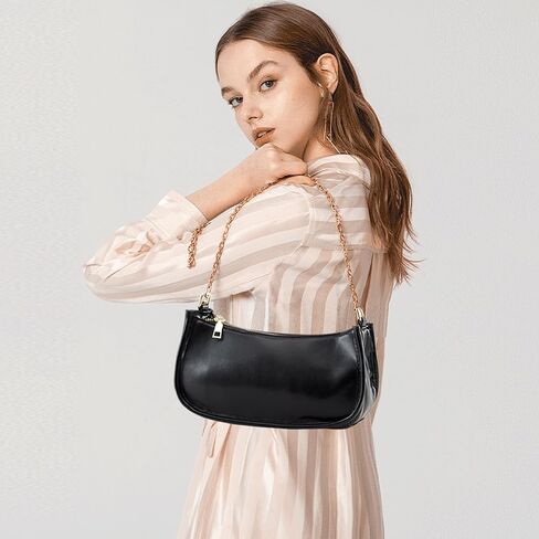 Shoulder Bag for Women Cute Hobo Purses and Handbags Retro Clutch Underarm Purse with 2 Removable Strap in Saudi Arabia