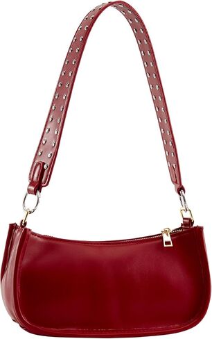Shoulder Bag for Women Cute Hobo Purses and Handbags Retro Clutch Underarm Purse with 2 Removable Strap in Saudi Arabia