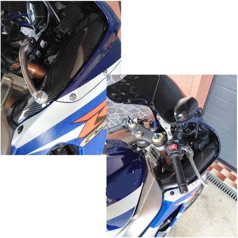 لوحات جانبية هدية غطاء مدخل هواء أنبوب غطاء القناة هدية لسوزوكي GSXR600 GSXR 600 750 2001 2002 2003 ل GSXR1000 1000 K1 K2 2001 2002 in Saudi Arabia