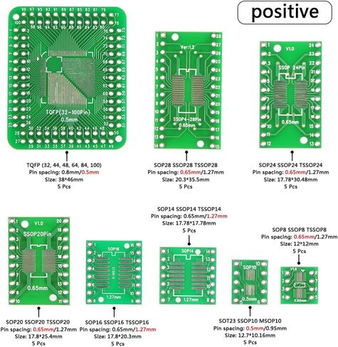 طقم نموذج أولي للوحة دوائر PCB مكون من 174 قطعة - لوحات أداء مزدوجة الجوانب بستة أحجام (كبيرة ومتوسطة وصغيرة)، متوافقة مع Arduino، وتتضمن رؤوس ذكر وأنثى 40 سنًا مقاس 2.54 مم in Kuwait