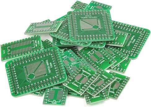 طقم نموذج أولي للوحة دوائر PCB مكون من 174 قطعة - لوحات أداء مزدوجة الجوانب بستة أحجام (كبيرة ومتوسطة وصغيرة)، متوافقة مع Arduino، وتتضمن رؤوس ذكر وأنثى 40 سنًا مقاس 2.54 مم in Kuwait