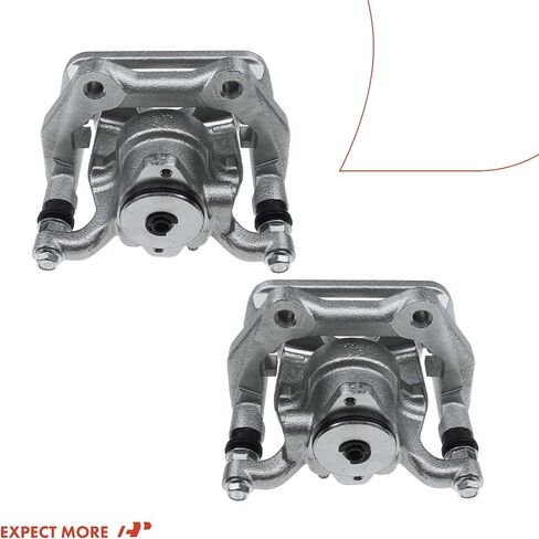 A-Premium Disc Brake Caliper Assembly with Bracket Compatible with Select Acura Models - TLX 2015-2020, Sedan, L4 2.4L, V6 3.5L - Rear Driver and Passenger Side in Saudi Arabia