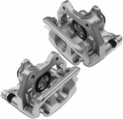 A-Premium Disc Brake Caliper Assembly with Bracket Compatible with Select Acura Models - TLX 2015-2020, Sedan, L4 2.4L, V6 3.5L - Rear Driver and Passenger Side in Saudi Arabia
