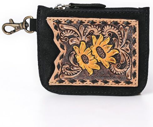 Genuine Leather Western Coin Purse by American Darling in Saudi Arabia