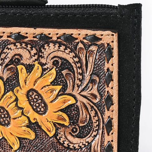 Genuine Leather Western Coin Purse by American Darling in Saudi Arabia