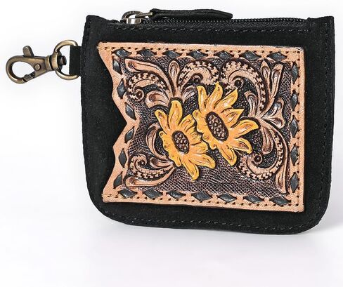 Genuine Leather Western Coin Purse by American Darling in Saudi Arabia
