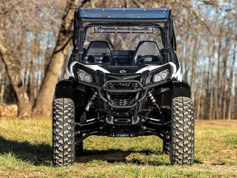 SuperATV Fender Flares for 2019+ Can Am Maverick Sport (See Full Fitment List) | Extreme Durability | Protect Against Rocks, Dirt, Sand, & Mud | USA Made in Saudi Arabia