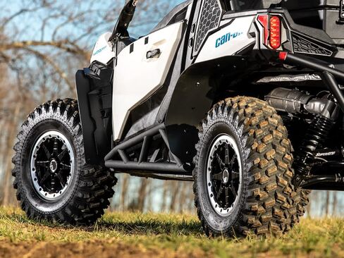 SuperATV Fender Flares for 2019+ Can Am Maverick Sport (See Full Fitment List) | Extreme Durability | Protect Against Rocks, Dirt, Sand, & Mud | USA Made in Saudi Arabia