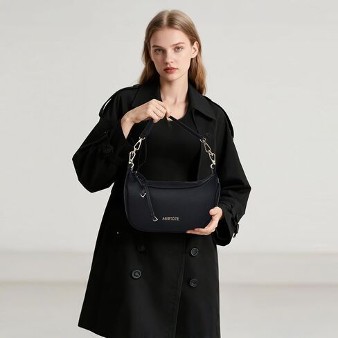 ARISTOTE Shoulder Bags for Women, Leather Small Purse Cute Hobo Tote Handbag Crossbody Wallet with Removable Strap in Saudi Arabia