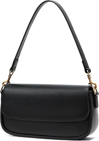 Shoulder Bag For Women Trendy Small Purse Cute Mini Vegan Leather Handbags with 2 Removable Strap in Saudi Arabia