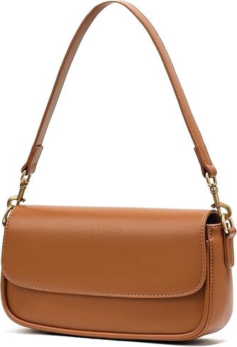 Shoulder Bag For Women Trendy Small Purse Cute Mini Vegan Leather Handbags with 2 Removable Strap in Saudi Arabia