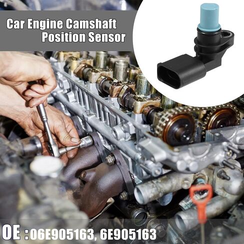X AUTOHAUX No.06E905163/6E905163 Car Engine Camshaft Position Sensor for Audi A4 Quattro Avant, Base 3.2L 2005-2008 for Audi A6 Base 3.2L 4.2L 2005-2006 in Saudi Arabia