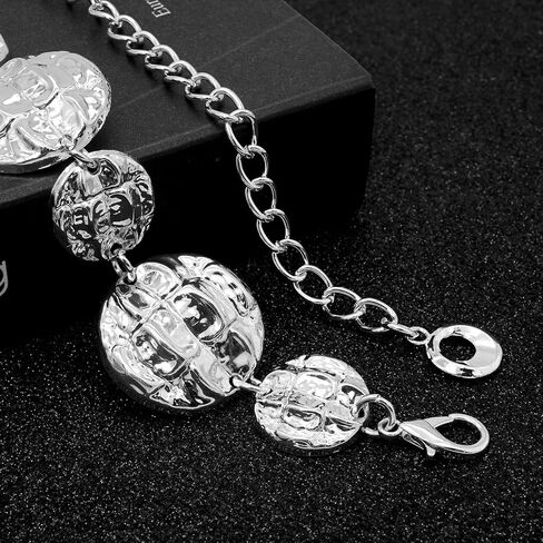 LIMHOO Women's Metal Waist Chain Belts Gold Silver Link Belt for Dresses in Saudi Arabia