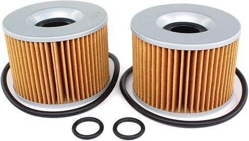 USPEEDA 2x Oil Filter / O-Rings for FZ700 FZ750 FZR750R FZR1000 FJ1100 FJ1200 Replace 36Y-13441-00-00 in Saudi Arabia