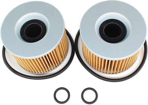 USPEEDA 2x Oil Filter / O-Rings for FZ700 FZ750 FZR750R FZR1000 FJ1100 FJ1200 Replace 36Y-13441-00-00 in Saudi Arabia
