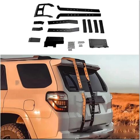 Compatible For Toyota 10-22 Ladder 4Runner Ladder Ladder Car Ladder Tailgate Ladder in Saudi Arabia