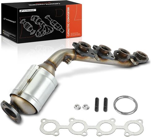 مجموعة المحول الحفاز لمشعب العادم الأيسر A-Premium متوافقة مباشرة مع Toyota 4Runner 2003-2004 وLexus GX470 2003-2004، 4.7L، متوافق مع EPA، استبدال # 1710550170 in Saudi Arabia
