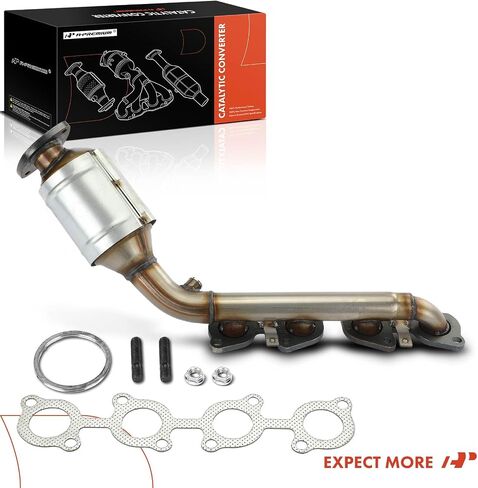 مجموعة المحول الحفاز لمشعب العادم الأيسر A-Premium متوافقة مباشرة مع Toyota 4Runner 2003-2004 وLexus GX470 2003-2004، 4.7L، متوافق مع EPA، استبدال # 1710550170 in Saudi Arabia