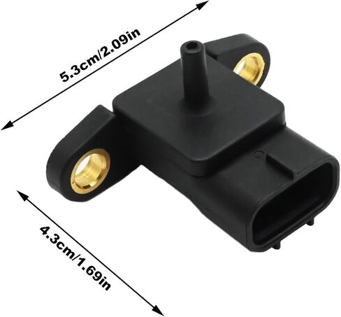 21176-1095 Air Flow Fuel Injection Pressure Sensor, Robust Air Flow Pressure Sensor, Replacement for Kawasaki Mule 4000 2009-2021 Mule 4000 Trans 2018-2021 Ninja ZX-12R 2000-2005 in Saudi Arabia