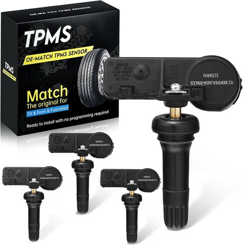 مستشعر TPMS 13586335 لمستشعر مراقبة ضغط الإطارات GM 315Mhz متوافق مع Chevy Silverado Suburban Tahoe، متوافق مع GMC Sierra Yukon، متوافق مع Cadillac ATS CTS Escalade in Kuwait