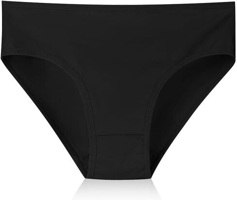 Women's Mid-Rise Cotton Bikini Underwear with Soft Stretch & Breathable Briefs in Saudi Arabia