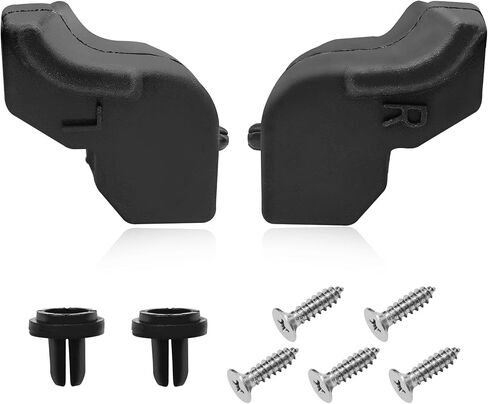 Tailgate Rubber Bumper Cushions Kit - Left & Right Side with 4 Metal Bolts - Compatible with 2015-2022 Ford F-150 (5.5' Bed) - Replaces OEM FL3Z-99439A00-A & FL3Z-99439A00-B (2-Pack) in Saudi Arabia