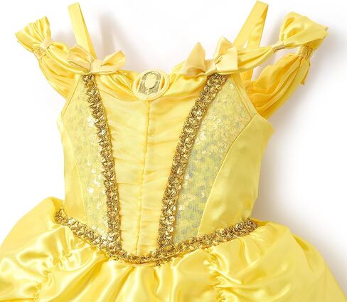 DISNEY STORE Official Princess Halloween Costume for Kids - Disney Princess Dresses - Dress up Clothes for Pretend Play in Saudi Arabia
