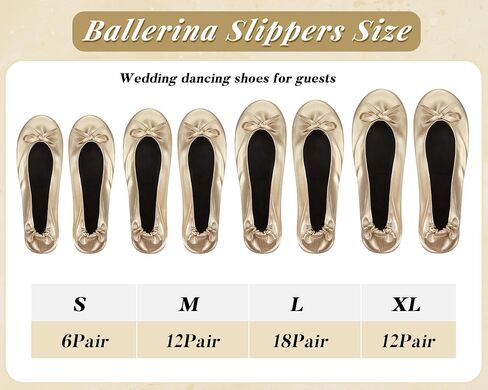 Jecery 48 Pairs Pink Floral Bridal Shower Supplies Wedding Foldable Flat Set Ballerina Slippers Floral Party Signs Portable Travel Ballet Flat Bulk Wedding Dancing Shoes for Guests Bridesmaids in Kuwait